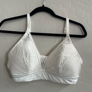 Auden White Lace Bra